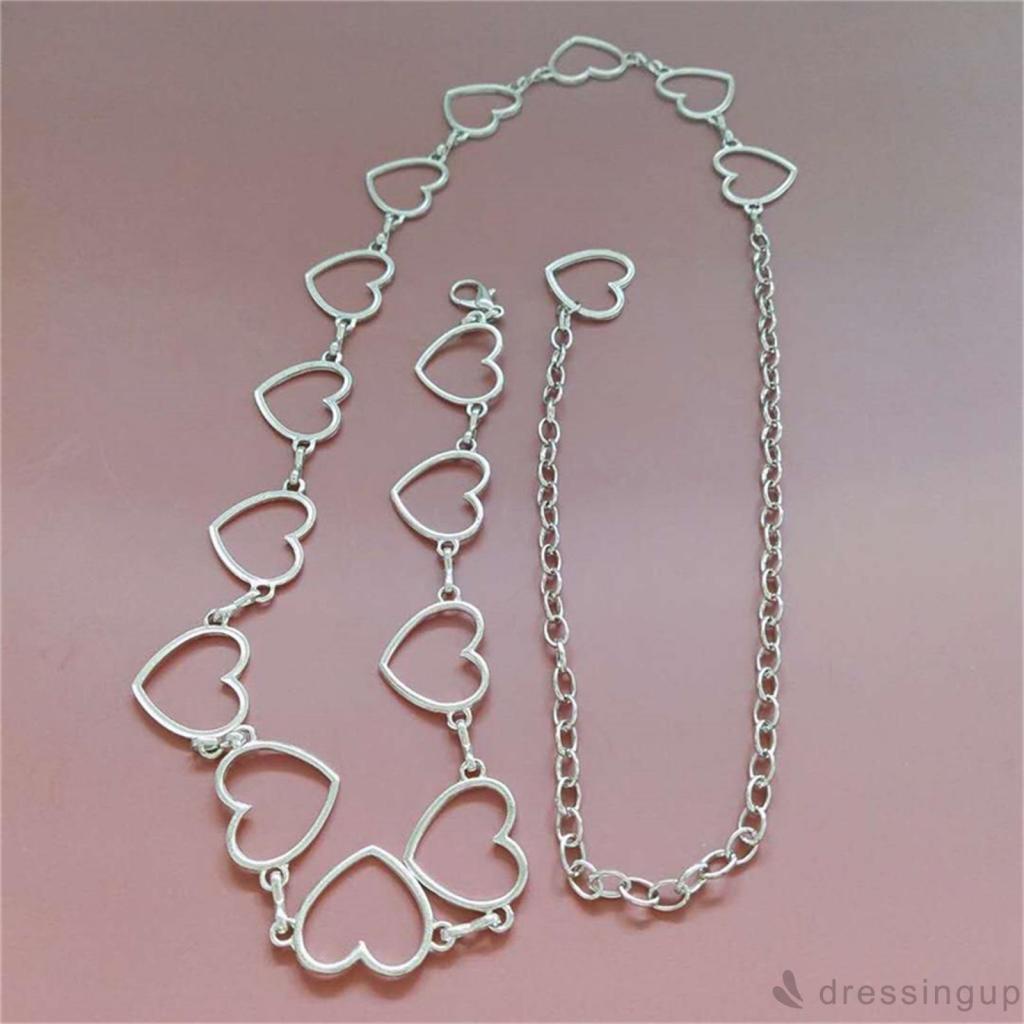 Thắt lưng dây xích đơn giản ngọt ngào thời trang cho nữ