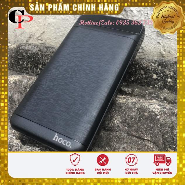 Sạc dự phòng CHÍNH HÃNG pin sạc dự phòng HOCO CJ1 10.000mAh lõi pin Polymer giúp pin đạt khối lượng siêu nhẹ siêu bền