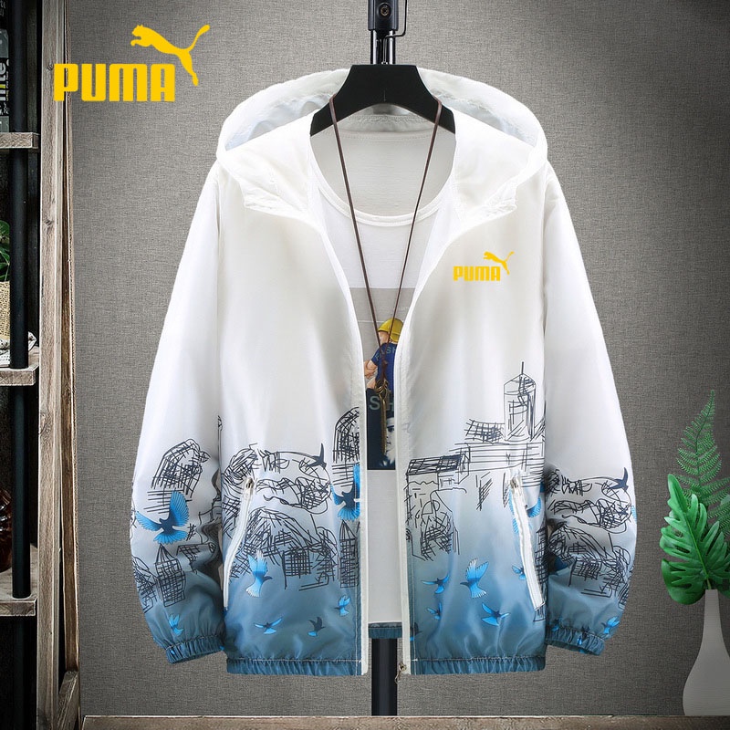 Áo Khoác Thể Thao Puma Siêu Mỏng Thoáng Khí Chống Nắng Cho Nam Và Nữ