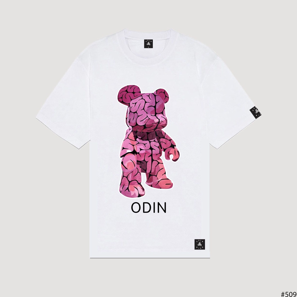 Áo Thun Oversize Pink Bearbrick , áo phông cotton nam nữ unisex, ODIN CLOTHING