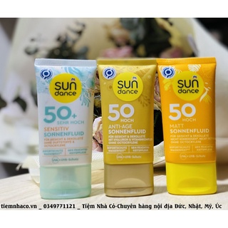 Kem chống nắng sun dance đức, spf50, 50ml