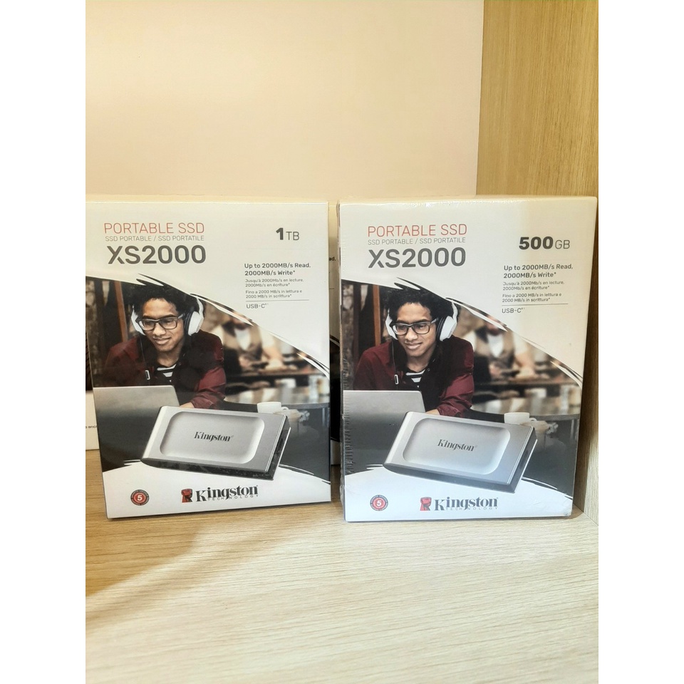 Ổ cứng di động SSD Kingston XS2000 - 500GB / 1TB / 2TB - Bảo hành 36 tháng