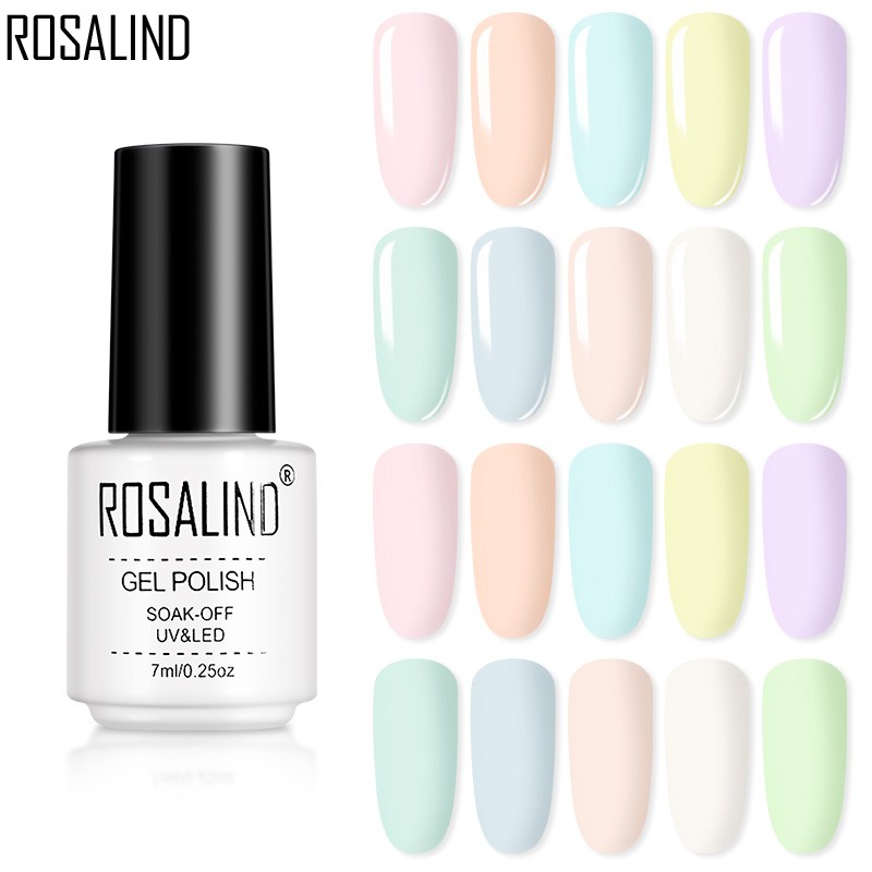 Gel Sơn Móng Tay Màu Sắc Ngọt Ngào Rosalind 7ml