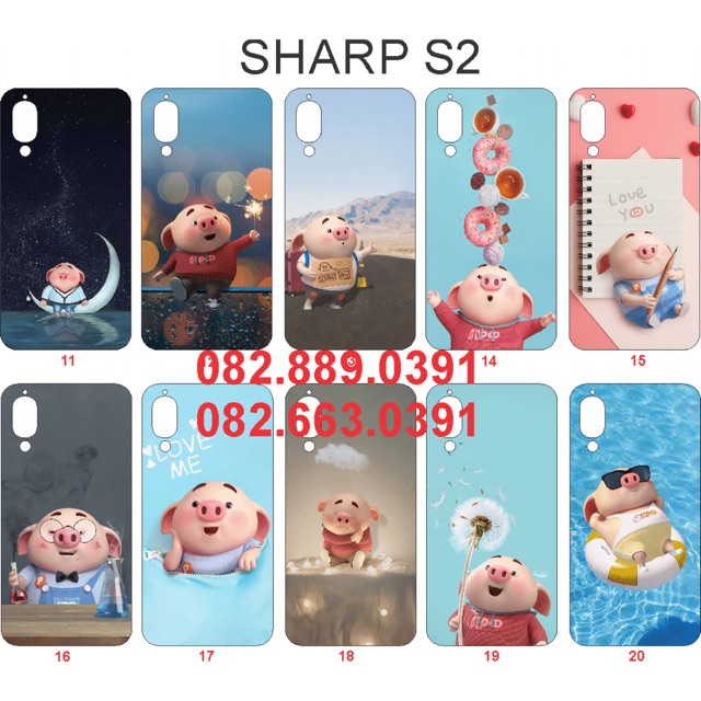 Ốp Lưng Hình Sharp S2