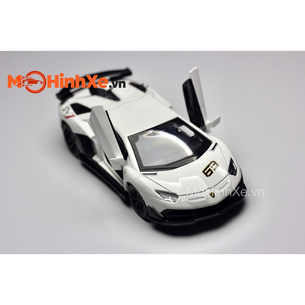 MÔ HÌNH XE LAMBORGHINI AVENTADOR SVJ 1:43 MSZ