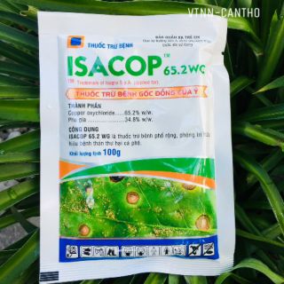 Thuốc trừ bệnh ISACOP đặc trị thán thư, sương mai, đốm lá