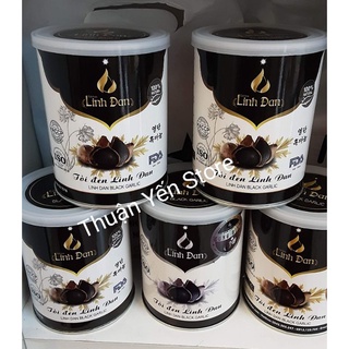 [Hộp Thiếc Cao Cấp] Tỏi Đen Linh Đan Một Nhánh (200g)