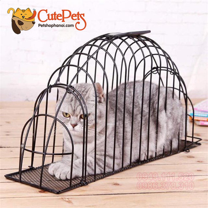 Lồng tắm sấy lông spa cho mèo 56x14x29cm - CutePets