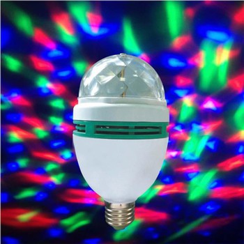 đèn led xoay 7 màu