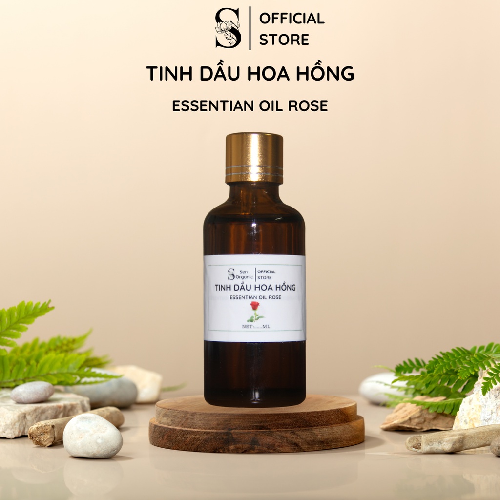 Tinh Dầu Hoa Hồng - ESSENTIAN OIL ROSE | nSe Organic