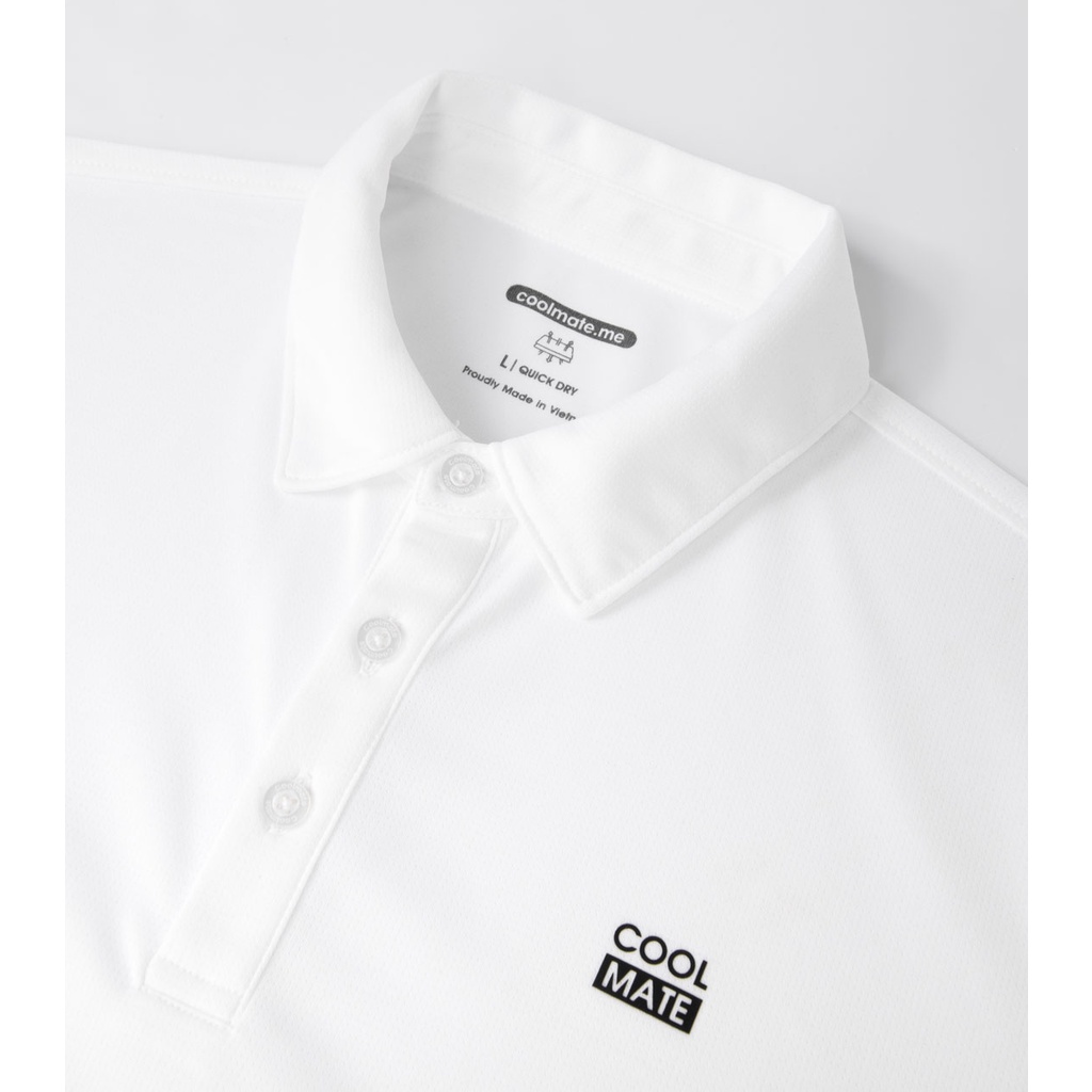 Bộ thể thao nam - Áo Polo Promax (TRẮNG) và quần Promax thoải mái vận động (tặng 1 quần Cotton trunk) | BigBuy360 - bigbuy360.vn