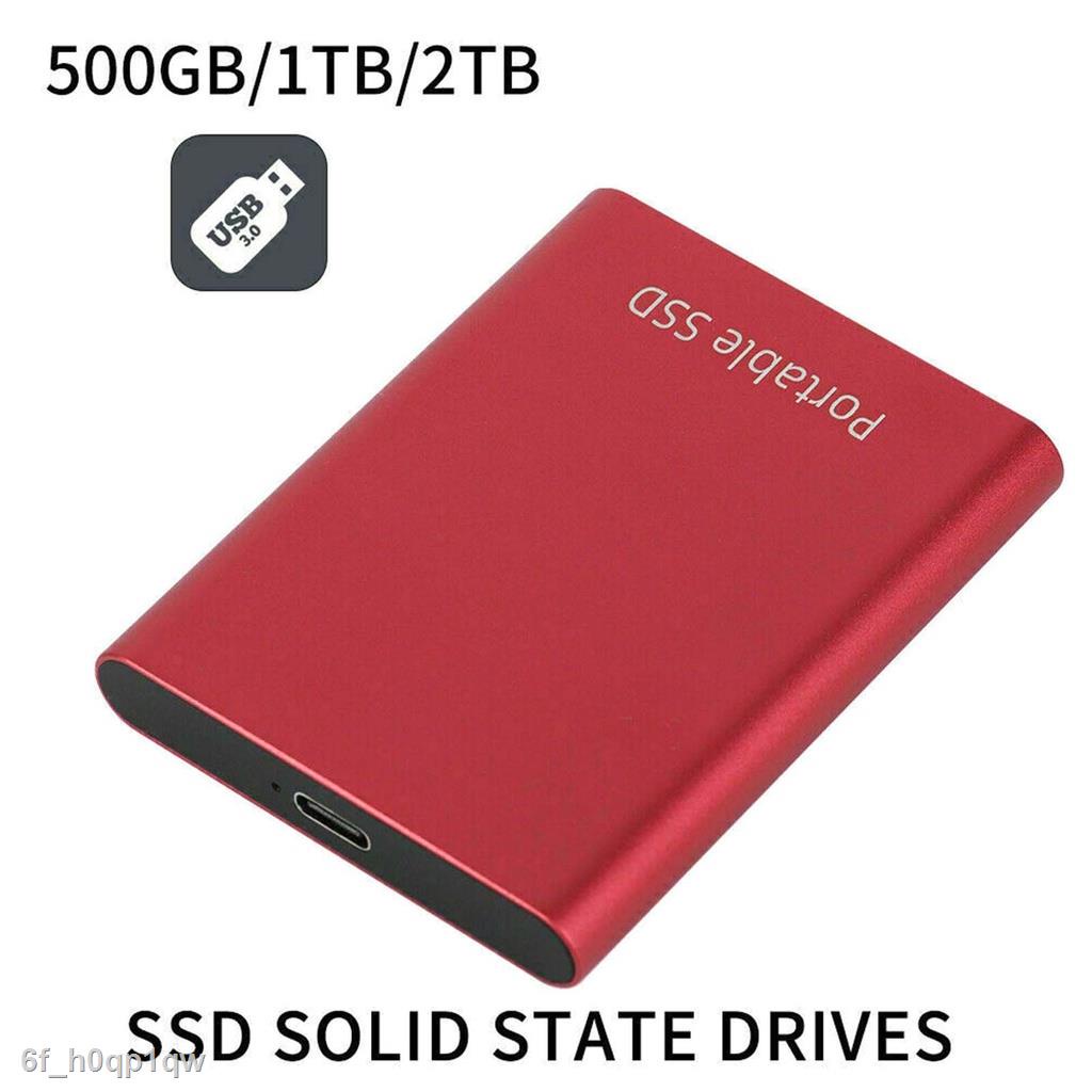 Hàng chính hãng Ổ cứng rời 500G 1T 2 T Type C SSD chống sốc cho máy tính