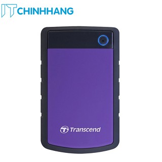 Ổ cứng di động hdd transcend 2tb h3 tím