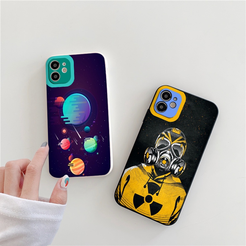 Ốp Điện Thoại iphone ngầu ốp vuông iPhone 12 8plus 11promax 7plus 6Plus 7Plus X Xs Max 13 Promax tr194