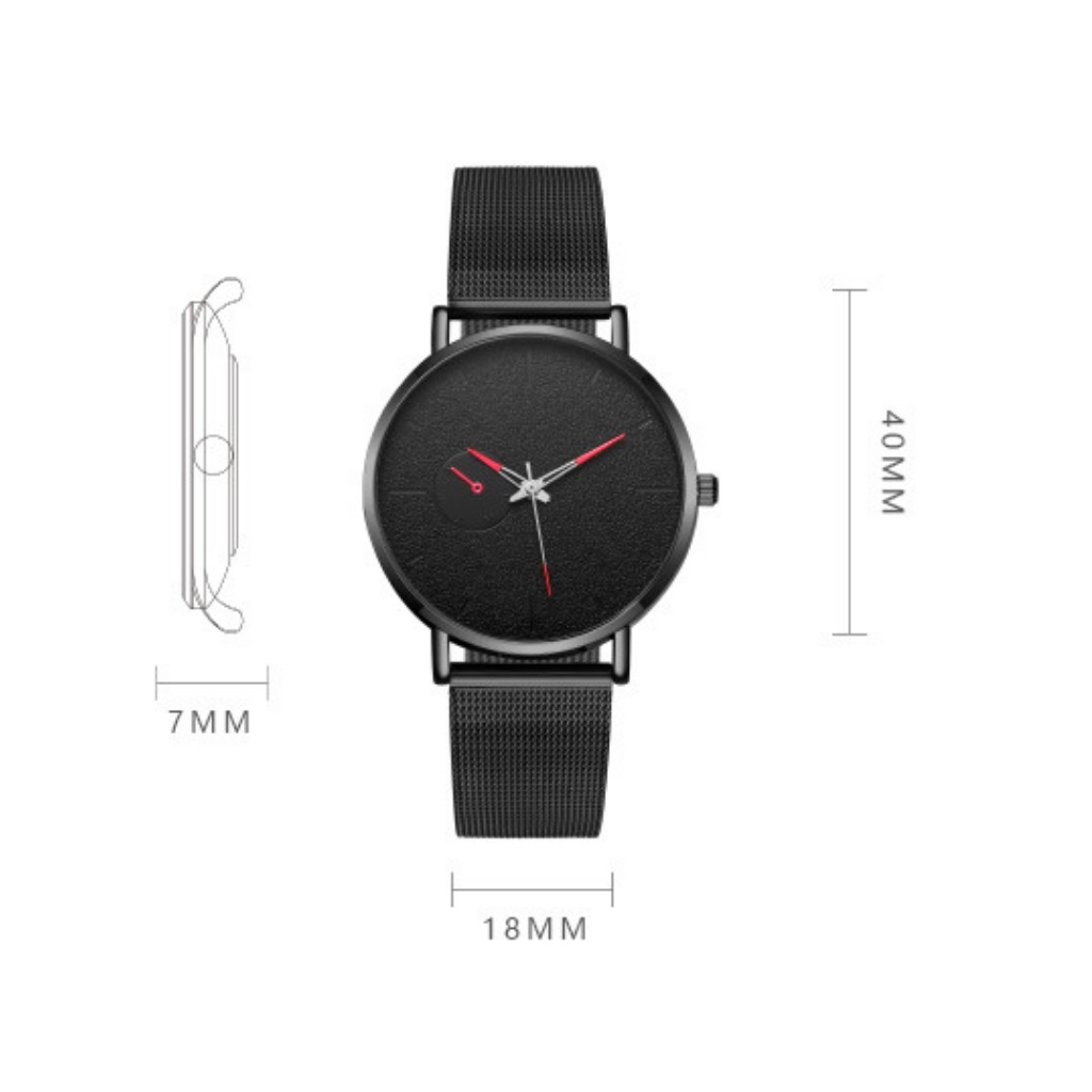 Đồng hồ đeo tay nam cơ CiCi chính hãng dây thép lưới thời trang cao cấp giá rẻ DH007 | BigBuy360 - bigbuy360.vn