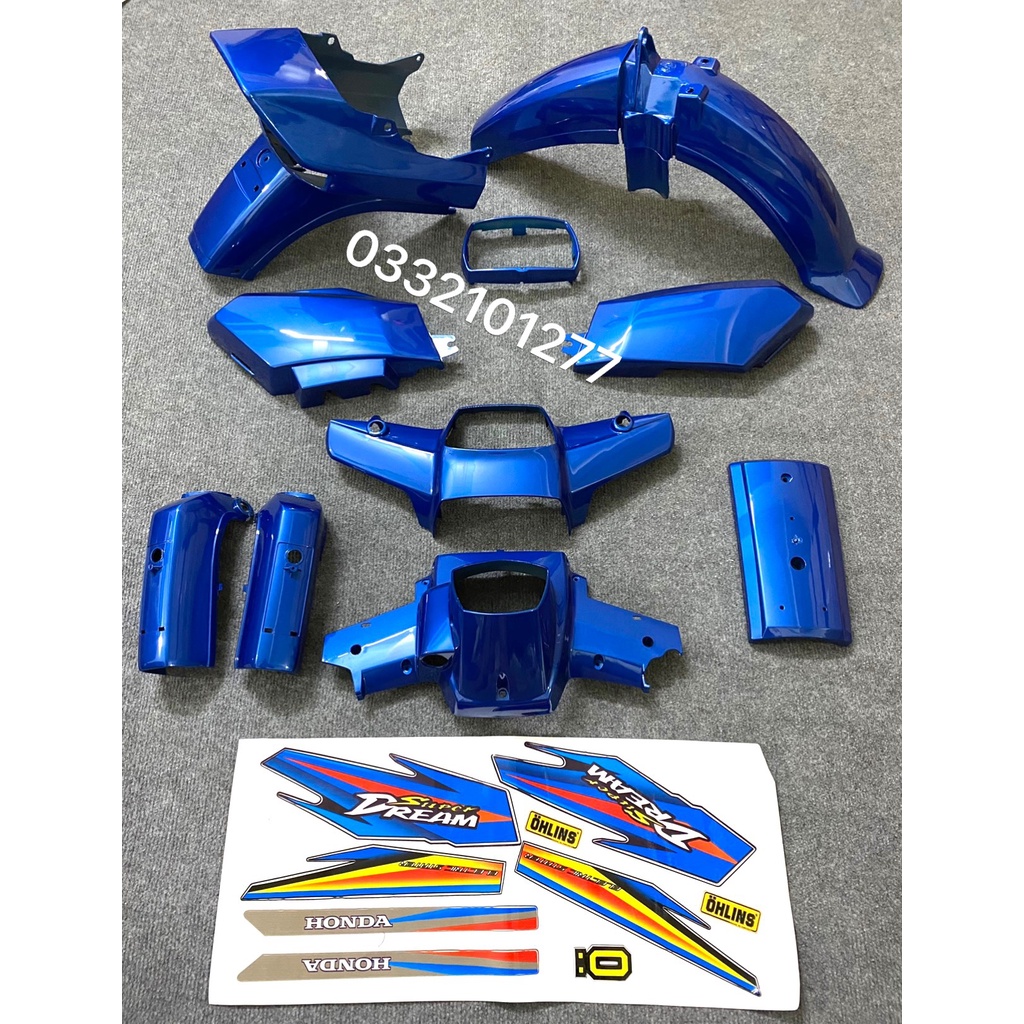 Dàn Áo - Bộ vỏ nhựa Dream ABS cao cấp Dream II Thái Việt, TQ ) Hàng Cam Kết Bảo Hành 36 Tháng
