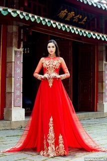 Vải ren da đồng cao cấp (1m)