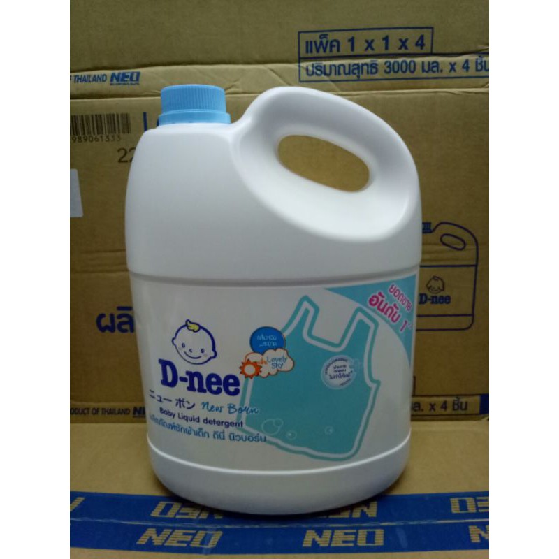 (HCM) Nước Giặt xả Dnee 3000 ml Thái lan