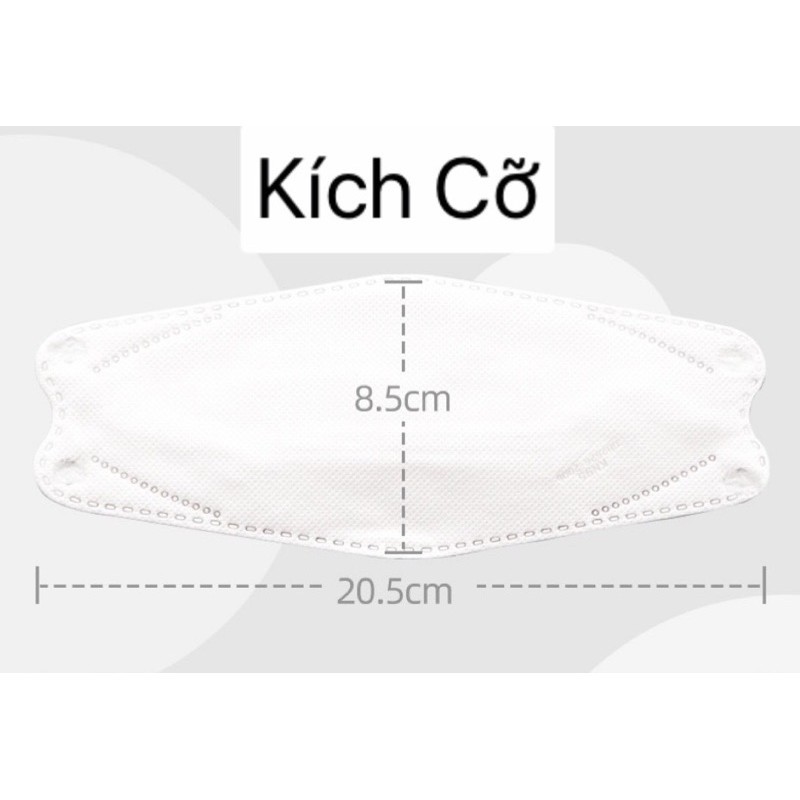 Khẩu trang KF94 chống bụi mịn cao cấp, Hộp 25 chiếc - Mona mask store | BigBuy360 - bigbuy360.vn