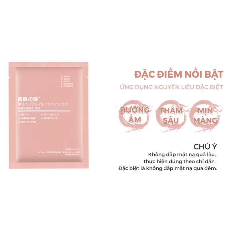 Mặt nạ nhau thai cừu dưỡng da chống lão hóa dưỡng ẩm trắng da giảm mụn, Acosmetics 30ml