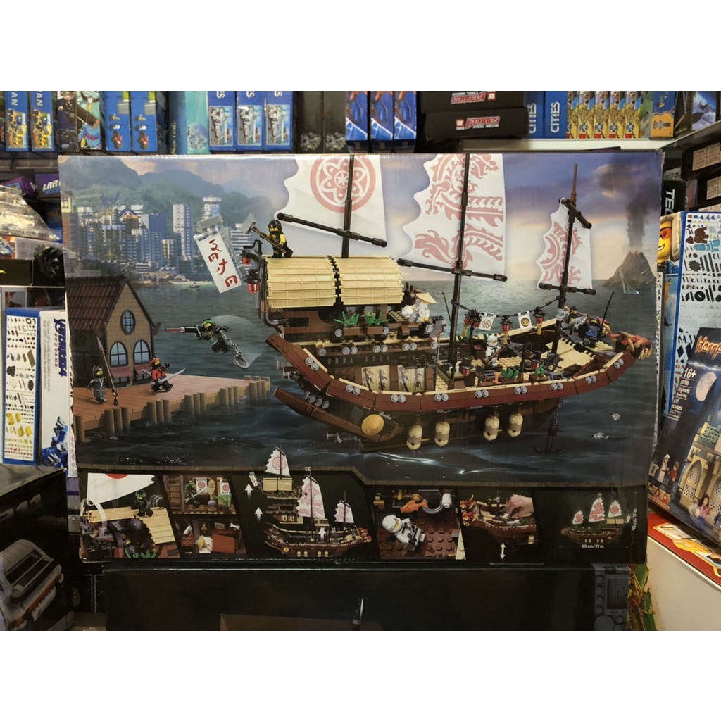 Lắp Ghép Thuyền Rồng Ninja Destiny's Bounty T 1515