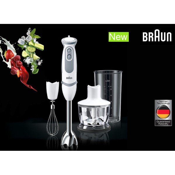 [Mã ELHA22 giảm 5% đơn 300K] Máy Xay Cầm Tay Braun MQ MQ5235 Sauce Vario - Trắng - Hàng Chính Hãng