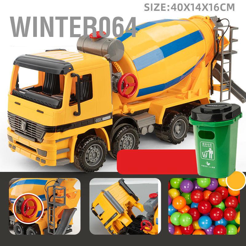 Xe trộn bê tông đồ chơi JB11 mới nhất Cho Bé Trai Winter064