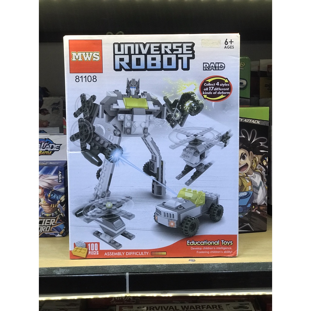 Bộ đồ chơi lắp ráp Robot
