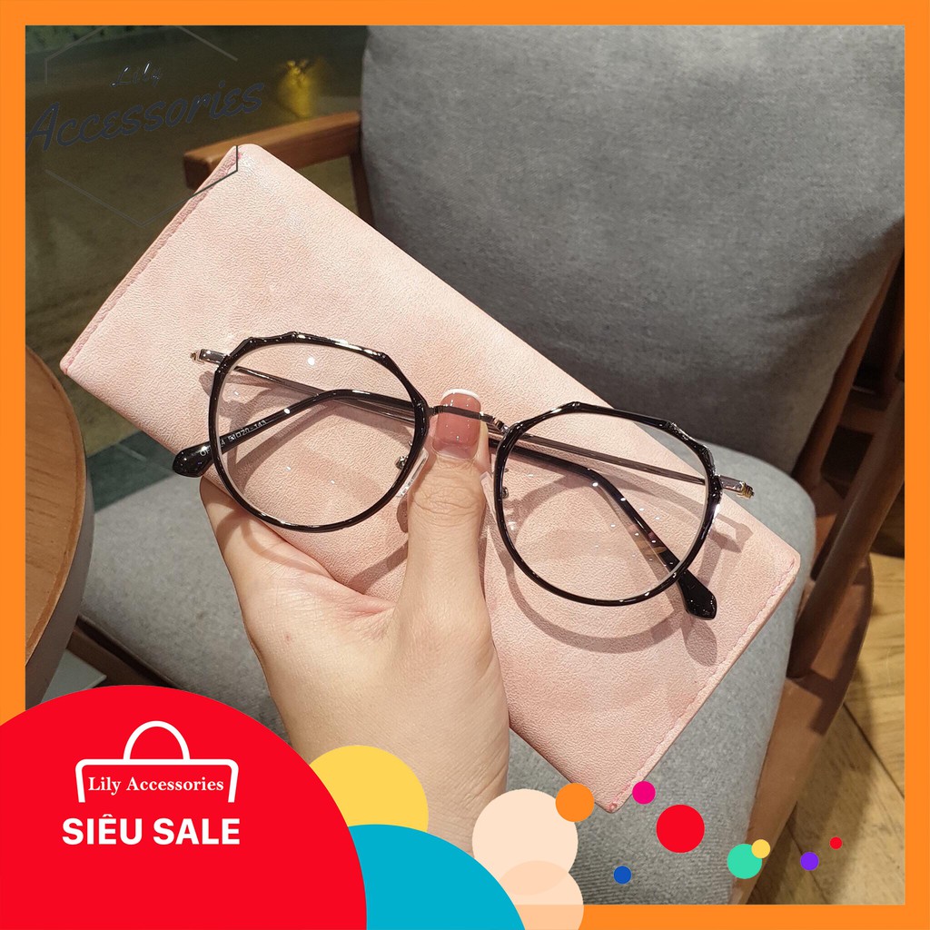 Gọng kính cận thời trang [Cắt kính mắt cận-loạn] Gọng cận kim loại 8854 | BigBuy360 - bigbuy360.vn