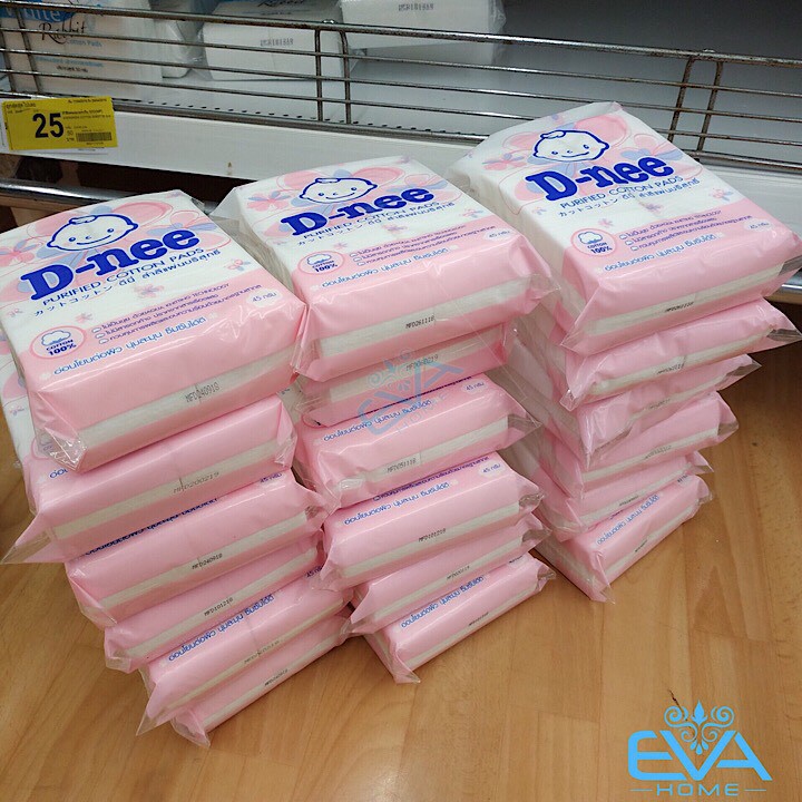 Bông Tẩy Trang Purified Cotton Pads Dnee Thái Lan 45g