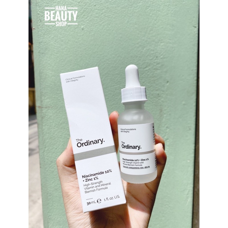 [Chính Hãng]Serum the ordinary niacinamide 10%+Zinc 1%