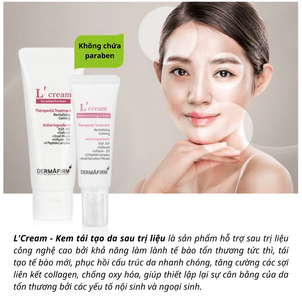 L' Cream  - Kem tái tạo da