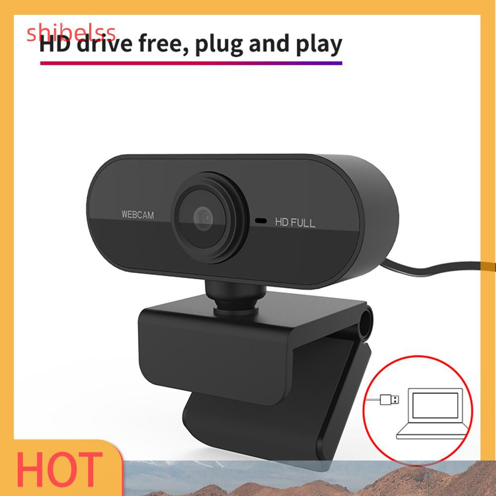 Webcam HD 1080P kết nối USB gắn màn hình dành cho máy tính dùng họp hội nghị trực tuyến | BigBuy360 - bigbuy360.vn