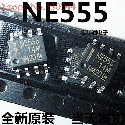 50 Cái / lốc Ne555 Ne555D 555 Hẹn Giờ Smd 555 Ne Sop-8