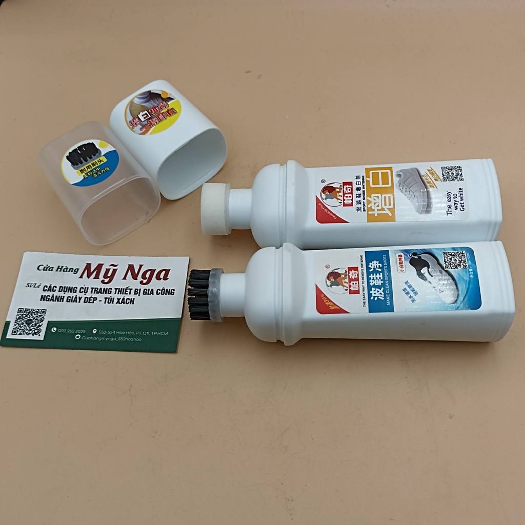 Dung dịch vệ sinh và làm trắng bề mặt giày