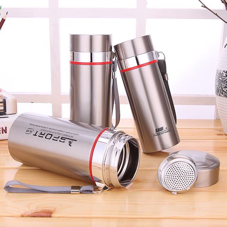 [HÀNG CAO CẤP] Bình Giữ Nhiệt Inox 304, có lõi lọc trà, dụng tích 1200 ml Giữ Nhiệt Tối Ưu Hơn 8H Mã C90