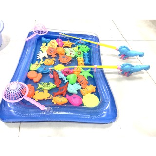Bộ đồ chơi câu cá dưới nước 43 chi tiết (có kèm hồ phao)