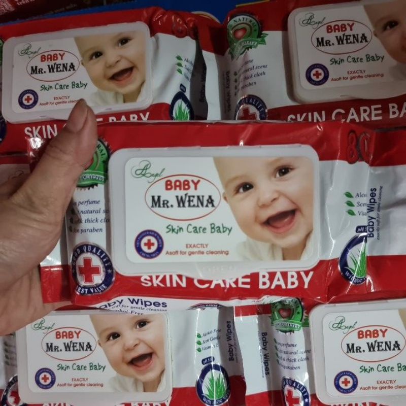 Khăn ướt Baby Mr.Wena 80g