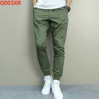 Quần jogger nam ống côn vải kaki dày dặn