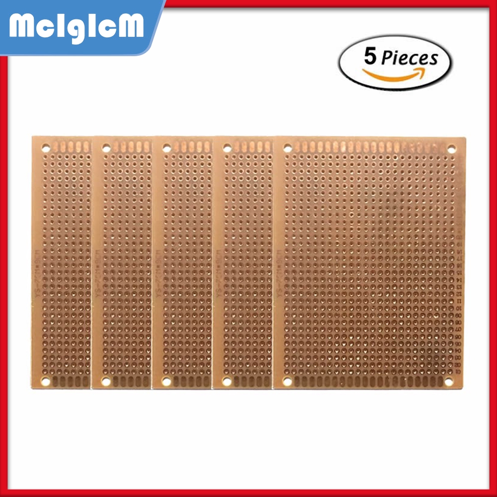 5 Bảng lắp mạch điện mẫu DIY kích thước 7x9cm