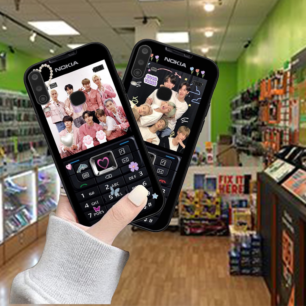 Ốp Vivo U10 / Y15 / Y17 / Y19 / U3 bộ hình điện thoại nokia huyền thoại , BTS , Vpop cute