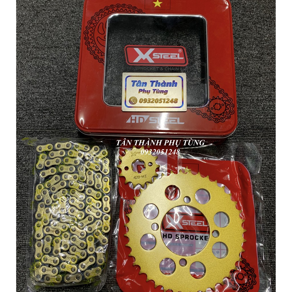 Nhông sên đĩa X1R Exciter 135 ( 2010, 2011-2014) 14-39