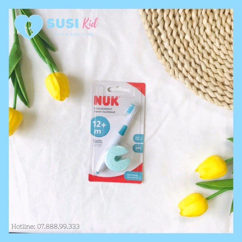 Bàn chải đánh răng NUK dành cho bé từ 12th+