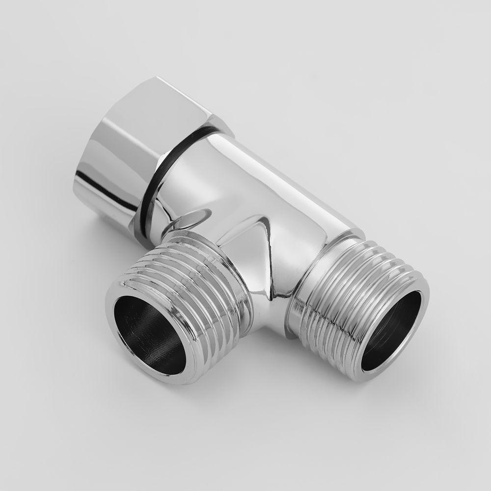 Van Nối Vòi Hoa Sen 3 Chiều 1 / 2 &quot;Bằng Đồng Thau Bền Bỉ