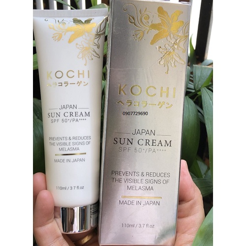 Kem chống nắng cao cấp Kochi Sun Cream SPF 50+PA++++ 110ml