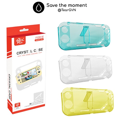 Ốp bảo vệ trong suốt cứng (KjH) cho Nintendo Switch Lite