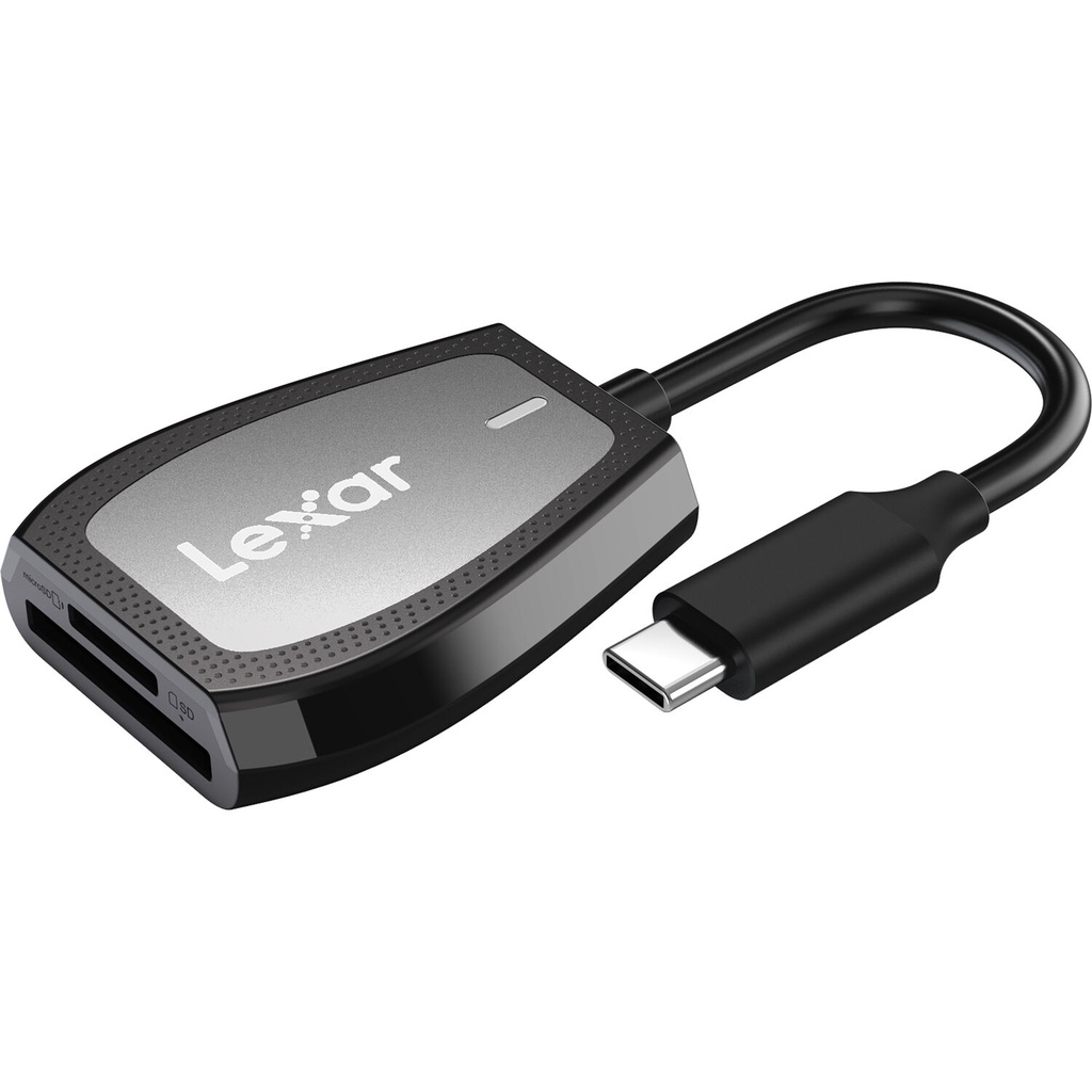Đầu đọc thẻ nhớ 2 in 1 Lexar Professional USB-C Dual-Slot Reader