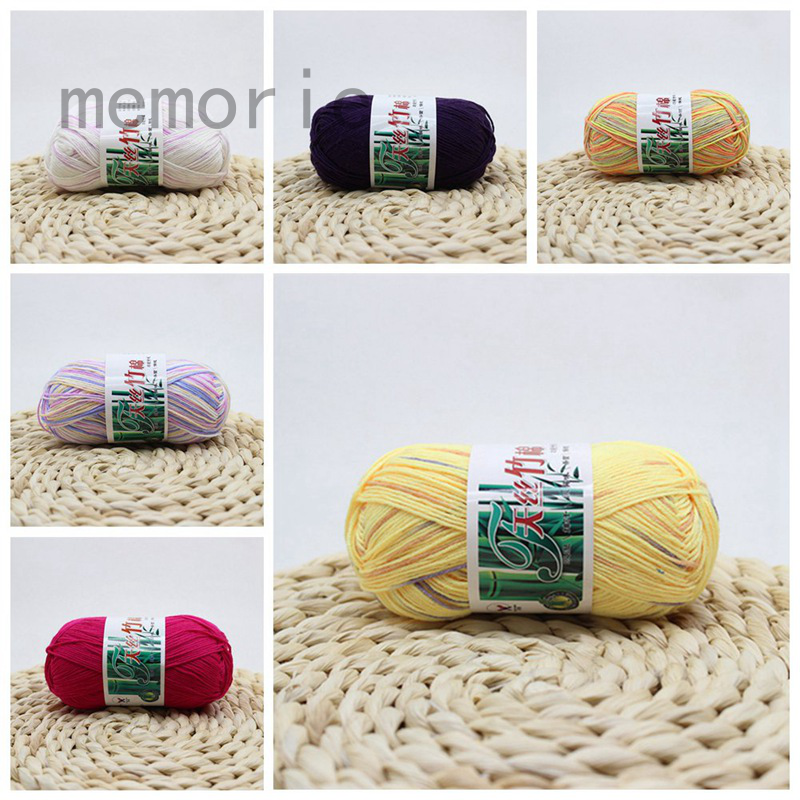 Cuộn Len Sợi Tre Cotton Mềm Mại