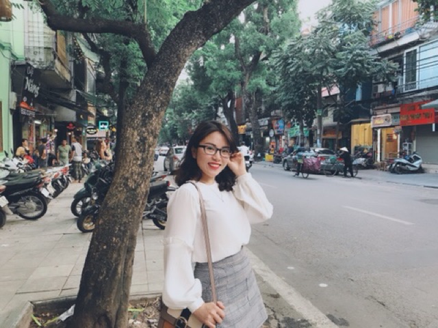Áo tay bồng Nana