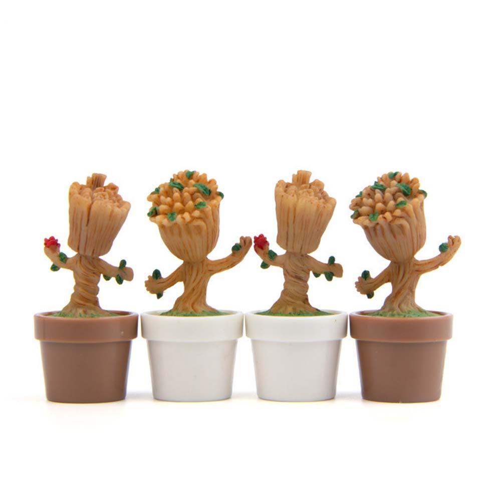 DARNELL Mô Hình Nhân Vật Groot Trong Phim Avengers Bằng PVC Độc Đáo Trang Trí Nhà Cửa DIY